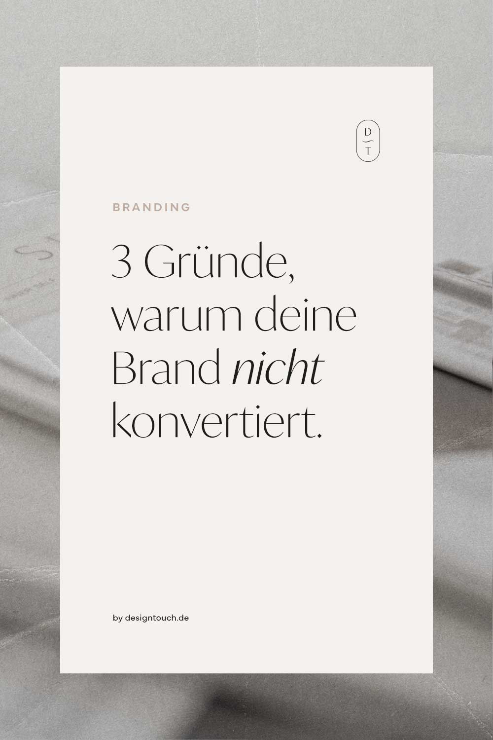 Read more about the article 3 Gründe, warum deine Brand nicht konvertiert