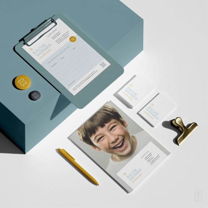 Full Branding Brand Design für Bache & Werber Zahnärztinnen – Designtouch Agatha Grapenthin