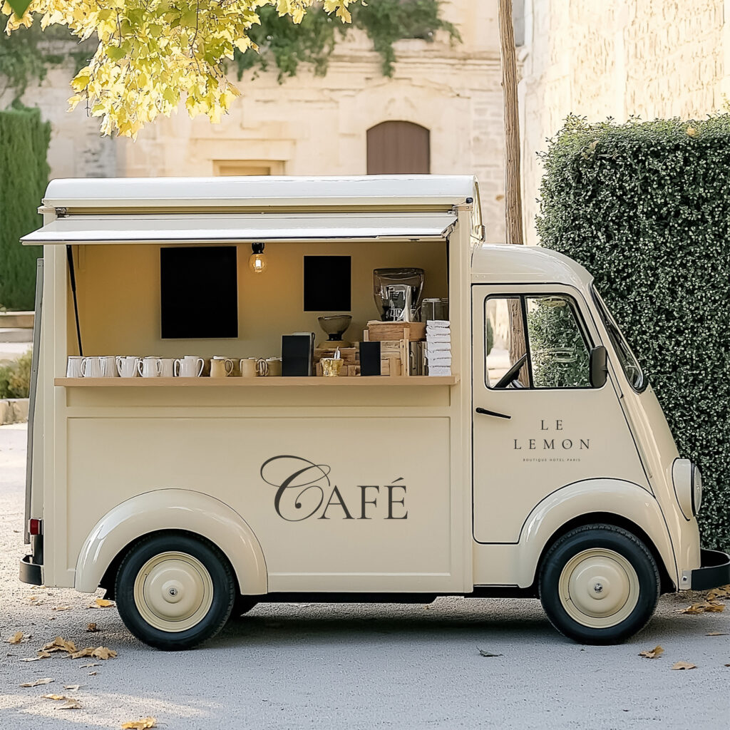 Café-Truck Brand Design für Le Lemon – Designtouch Agatha Grapenthin