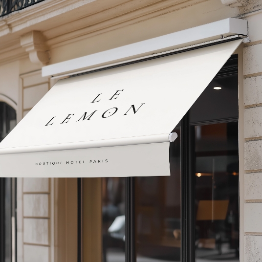 Markise Brand Design für Le Lemon – Designtouch Agatha Grapenthin